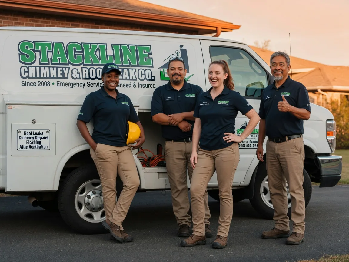 Chimney flashing repair company in Wolflake, IN